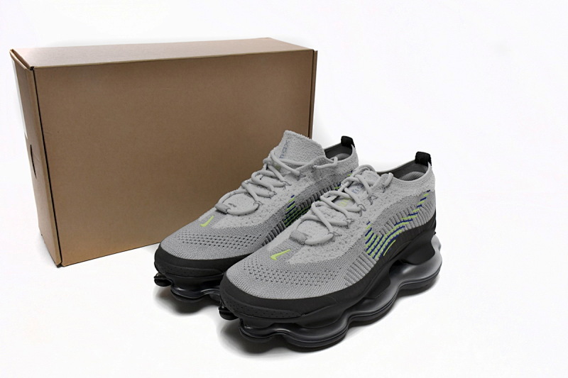 【BH9LL】黑白 耐克2022大气垫跑鞋 DJ4701-002 Nike Air Max Scorpion FK Wolf Grey