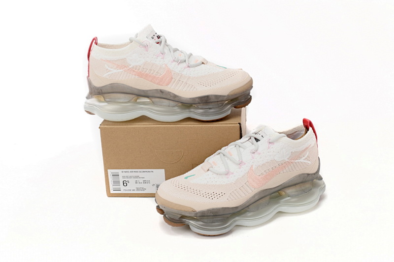 【BH9LL】兔粉 耐克2022大气垫跑鞋 FD4339-180 Nike Air Max Scorpion FK Pink