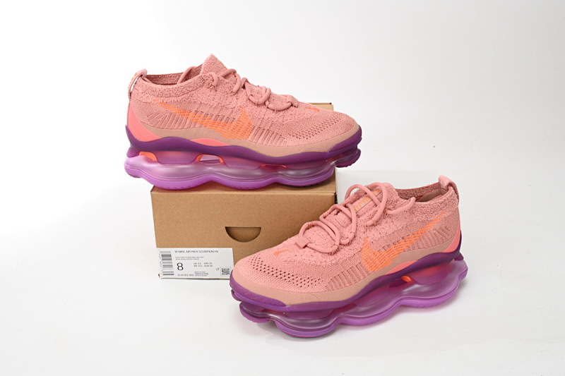 【BH9LL】橙粉紫 耐克2022大气垫跑鞋 DJ4702-601 Nike Air Max Scorpion Orange Pink Purple