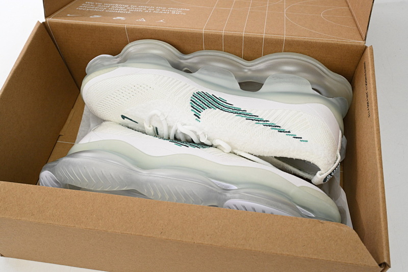 【BH9LL】白绿 耐克2022大气垫跑鞋 DJ4701-100 Nike Air Max Scorpion FK Lemon White