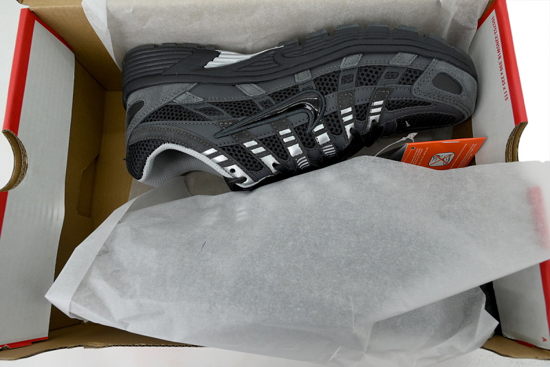 【AA3XH】碳灰金属银 耐克 休闲跑步鞋 HF0015-002 Nike P-6000 'Anthracite Chrome'