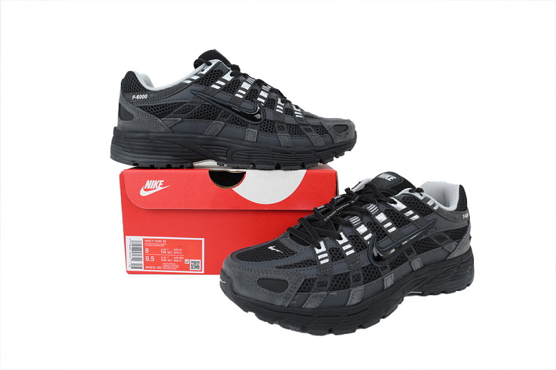 【AA3XH】碳灰金属银 耐克 休闲跑步鞋 HF0015-002 Nike P-6000 'Anthracite Chrome'