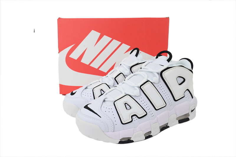 【BA1SK】白黑边 耐克皮蓬篮球鞋 DO6718-100 Nike Wmns Air More Uptempo 'White Black'