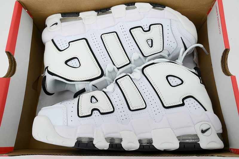【BA1SK】白黑边 耐克皮蓬篮球鞋 DO6718-100 Nike Wmns Air More Uptempo 'White Black'