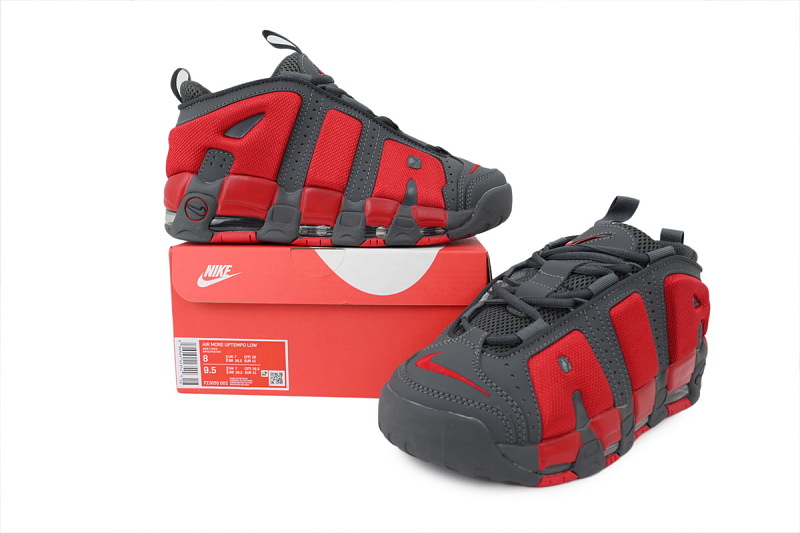 yupoo_389150_8b9c238c.jpg 【BA1SK】灰红高频 耐克皮蓬篮球鞋 FZ3055-002 Nike Air More Uptempo Low 'Dark Grey Light Crimson'