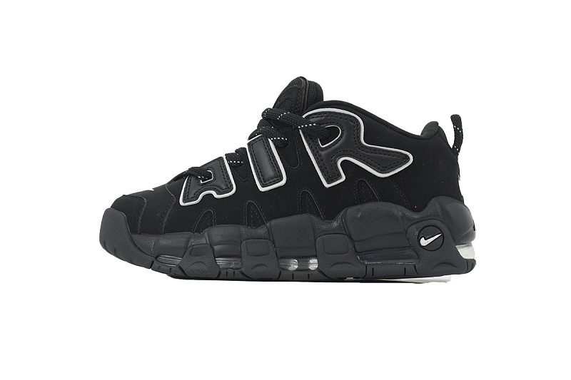 yupoo_389238_cf654c57.jpg 【BA1SK】黑白联名 耐克皮蓬篮球鞋 FB1299-001 AMBUSH x Nike Air More Uptempo Low 'Black'