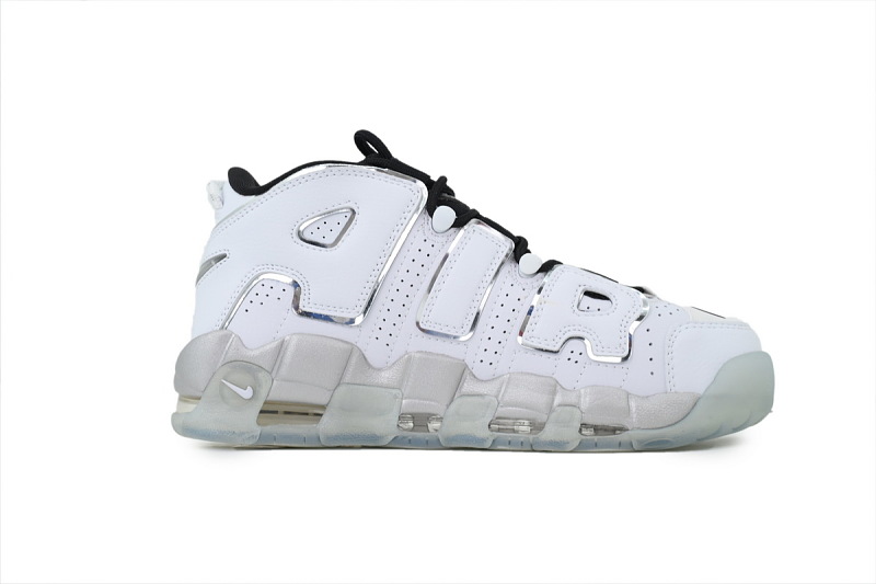 【BA1SK】白银黑 耐克皮蓬篮球鞋 DV7408-100 Nike Wmns Air More Uptempo 'White Chrome'