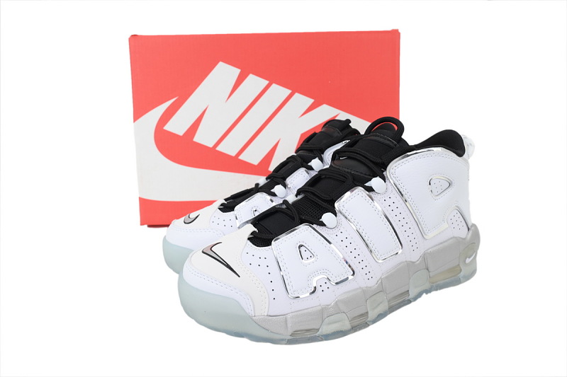 【BA1SK】白银黑 耐克皮蓬篮球鞋 DV7408-100 Nike Wmns Air More Uptempo 'White Chrome'