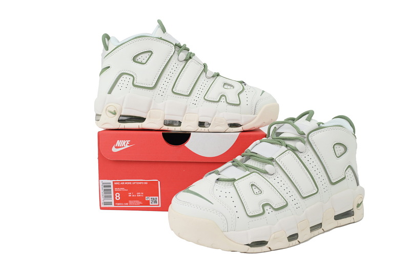 【BA1SK】白军绿 耐克皮蓬篮球鞋 FQ8211-100 Nike Air More Uptempo 'Oil Green'