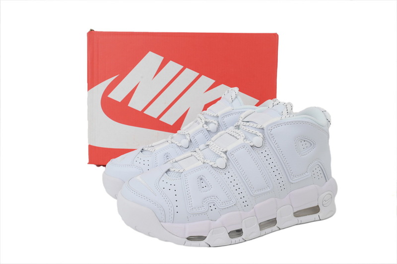 【BA1SK】全白 耐克皮蓬篮球鞋 921948-100 Nike Air More Uptempo 'Triple White'