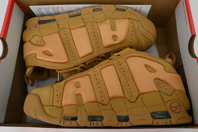 【BA1SK】浅棕高频 耐克皮蓬篮球鞋 IM6649-700 Nike Air More Uptempo Low 'Flax'