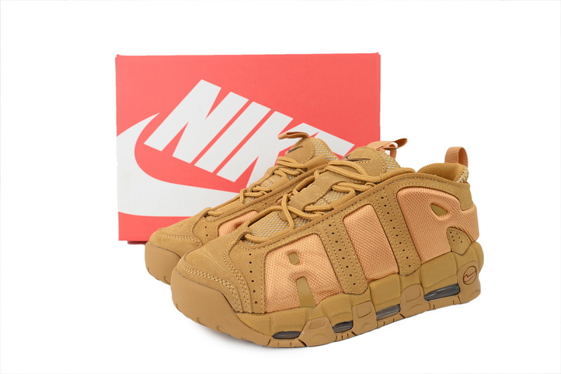 【BA1SK】浅棕高频 耐克皮蓬篮球鞋 IM6649-700 Nike Air More Uptempo Low 'Flax'