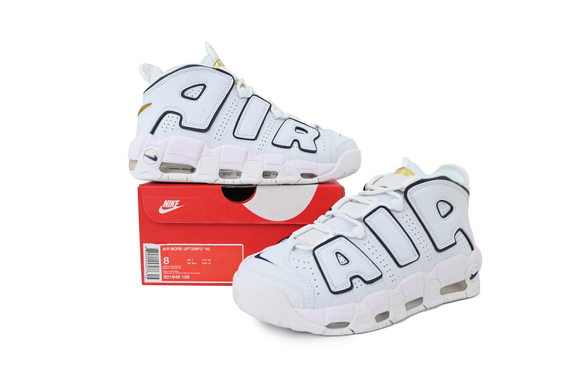 【BA1SK】白蓝金 耐克皮蓬篮球鞋 921948-109 Nike Air More Uptempo 'Midnight Navy'