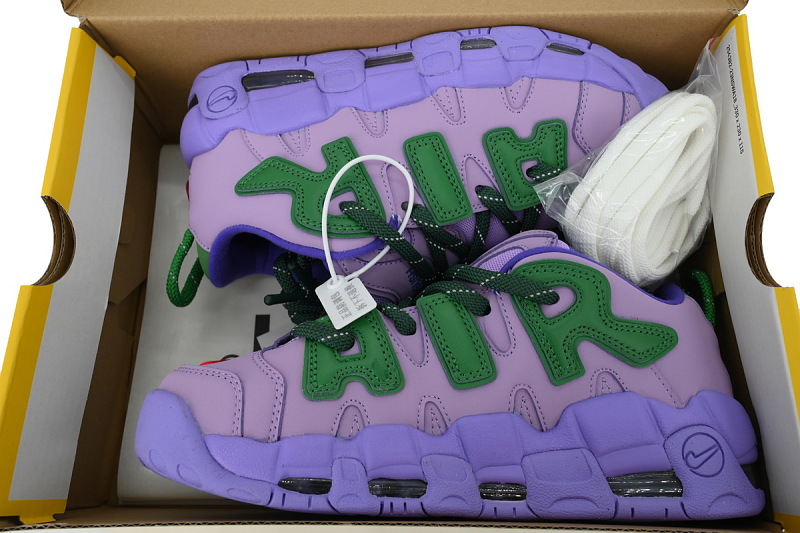 yupoo_389670_04e6e94b.jpg 【BA1SK】紫绿联名 耐克皮蓬篮球鞋 FB1299-500 AMBUSH x Nike Air More Uptempo Low 'Lilac'