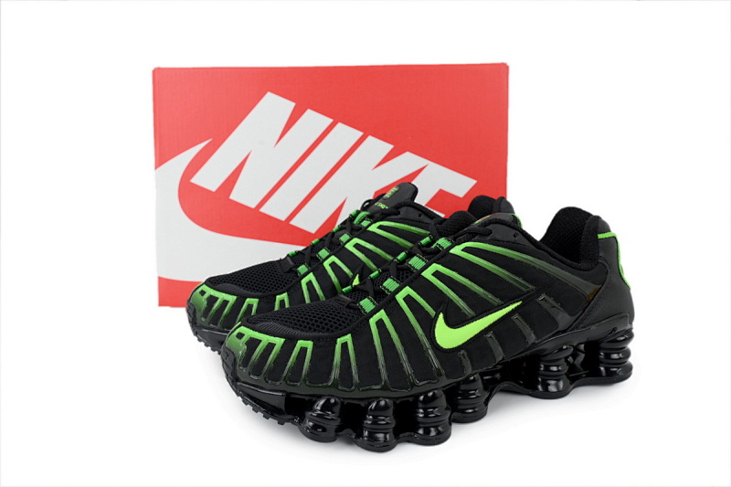 yupoo_390034_6a286b67.jpg 【CA3MA】黑绿 耐克Shox TL防滑减震耐磨低帮 AV3595-012 Nike Shox TL 'Black Neon'