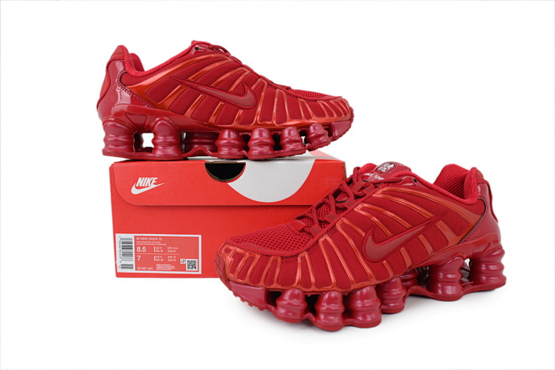 yupoo_390059_7a3ee6b2.jpg 【CA3MA】红色 耐克Shox TL防滑减震耐磨低帮 IB1087-600 Nike Wmns Shox TL 'Gym Red/Gym Red/White'