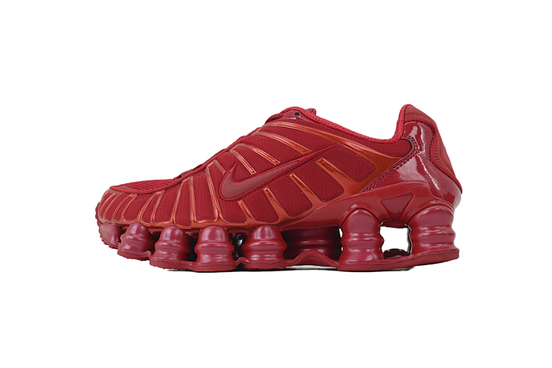 yupoo_390059_d64952a2.jpg 【CA3MA】红色 耐克Shox TL防滑减震耐磨低帮 IB1087-600 Nike Wmns Shox TL 'Gym Red/Gym Red/White'