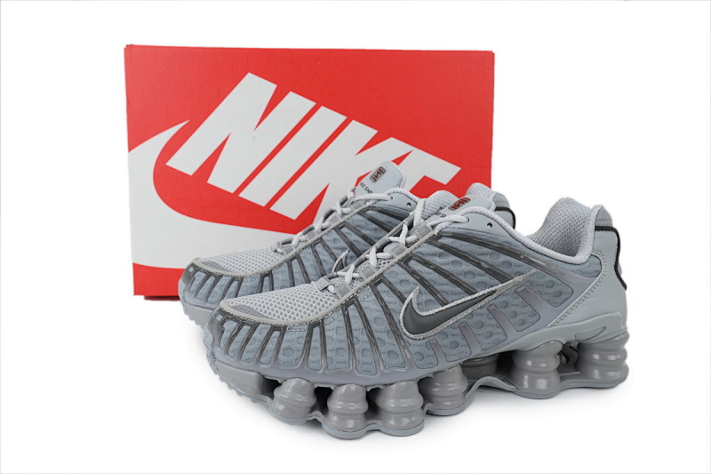 yupoo_390159_a326dead.jpg 【CA3MA】灰色 耐克Shox TL防滑减震耐磨低帮 AV3595-015 Nike Shox TL 'Wolf Grey Iron Grey'