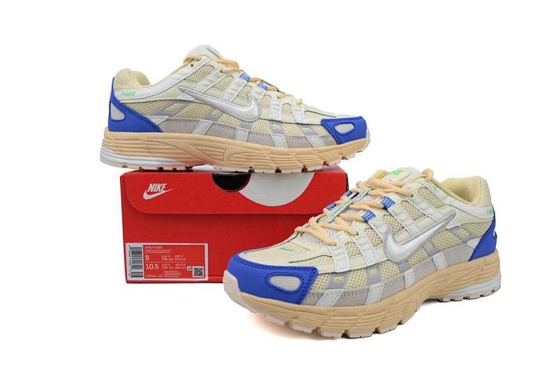 yupoo_390562_023a7b0f.jpg 【AA3XH】米黄蓝 耐克 休闲跑步鞋 FJ5443-113 Nike P-6000 'Athletic Department'