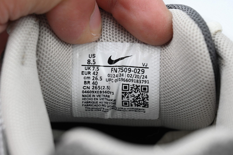 【AA3XH】白银灰 耐克 休闲跑步鞋 FN7509-029 Nike P-6000 'Flat Pewter'