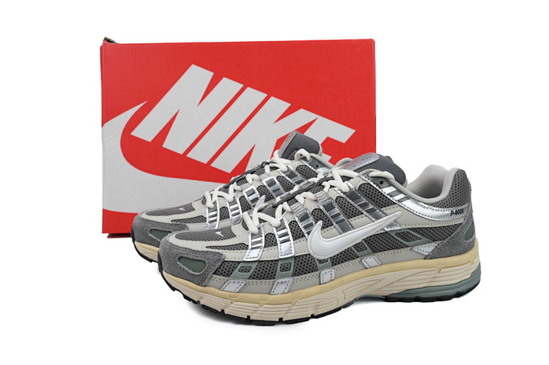 【AA3XH】白银灰 耐克 休闲跑步鞋 FN7509-029 Nike P-6000 'Flat Pewter'