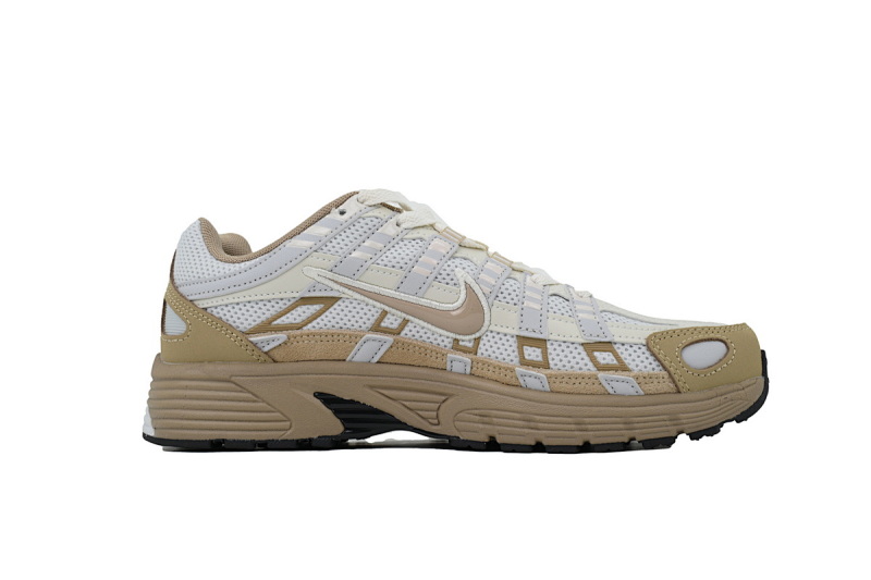 【BA5X7】17米白棕 耐克 休闲跑步鞋 FQ8243-025 Nike P-6000 'Hangul Day'