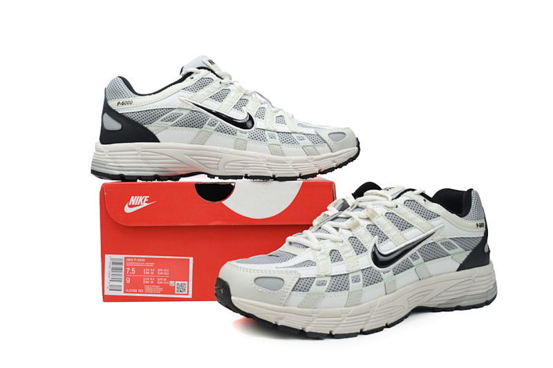 【AA3XH】浅银灰 耐克 休闲跑步鞋 HJ3488-001 P-6000 'Platinum Tint Black'