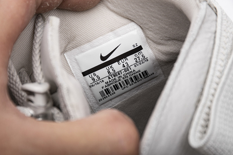【DA0TS】FOG二代灰色 耐克篮球鞋Fear of God 1 x Nike AirAir RaidAT8087-001