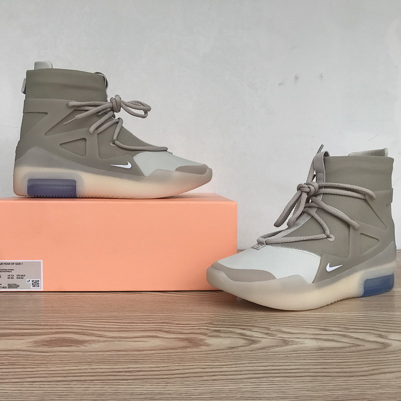 【EA0TS】燕麦 FOG联名耐克篮球鞋 AR4237-900 Nike Air Fear Of God 1 'Oatmeal'