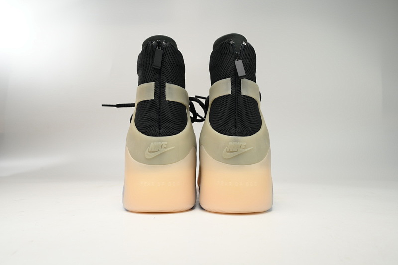 【EA0TS】黑麦 FOG联名耐克篮球鞋 AR4237-902 Nike Air Fear Of God 1 'StringThe Question'