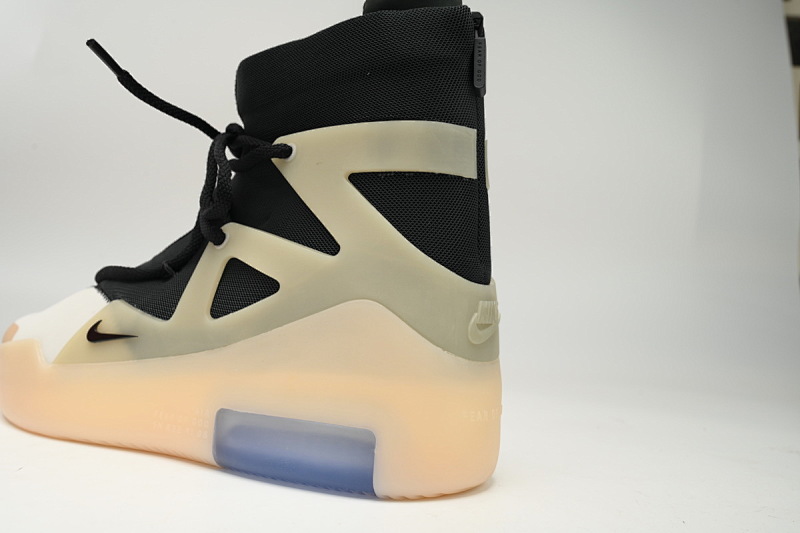 【EA0TS】黑麦 FOG联名耐克篮球鞋 AR4237-902 Nike Air Fear Of God 1 'StringThe Question'