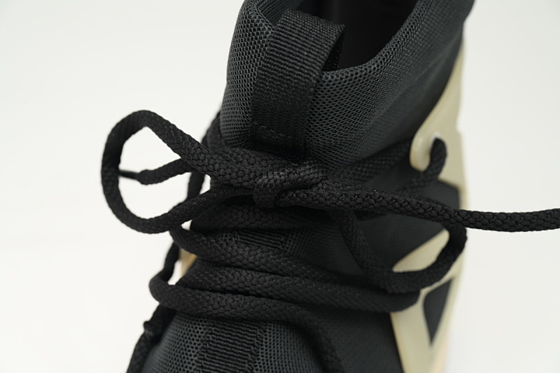 【EA0TS】黑麦 FOG联名耐克篮球鞋 AR4237-902 Nike Air Fear Of God 1 'StringThe Question'