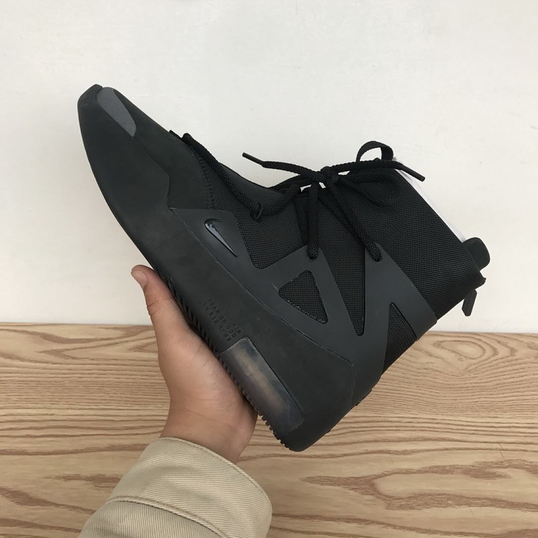 【EA0TS】黑魂 FOG联名耐克篮球鞋 AR4237-005 Nike Air Fear of God 1 Triple Black
