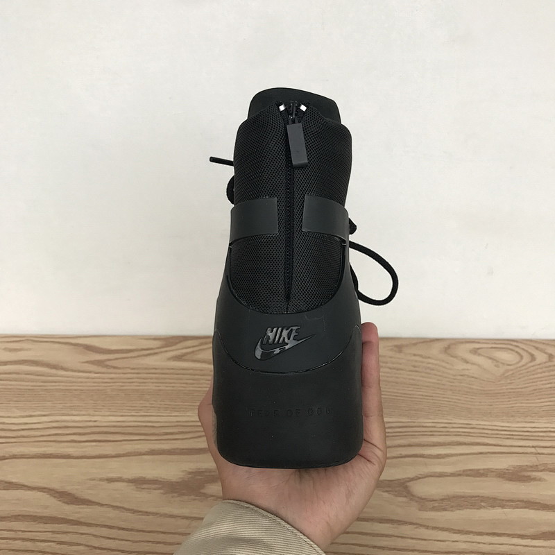 【EA0TS】黑魂 FOG联名耐克篮球鞋 AR4237-005 Nike Air Fear of God 1 Triple Black