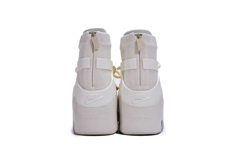 【EA0TS】白色 FOG联名耐克篮球鞋 AR4237-100 Nike Air Fear Of God 1 Sail Black FOG
