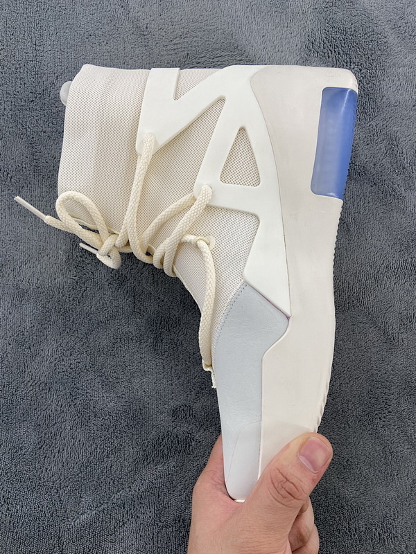 【EA0TS】白色 FOG联名耐克篮球鞋 AR4237-100 Nike Air Fear Of God 1 Sail Black FOG