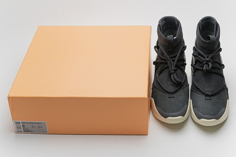 【EA0TS】FOG联名黑白 耐克篮球鞋 Fear Of God 1 x Nike Air "Black" AR4237-001