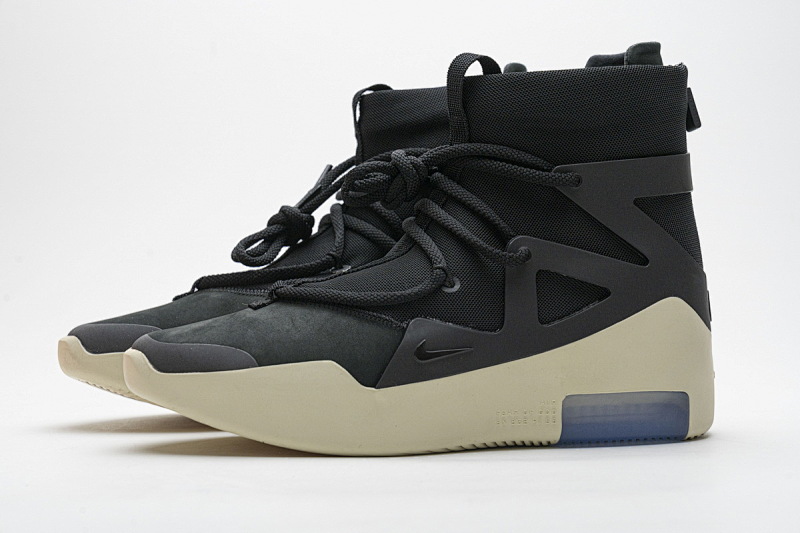 【EA0TS】FOG联名黑白 耐克篮球鞋 Fear Of God 1 x Nike Air "Black" AR4237-001