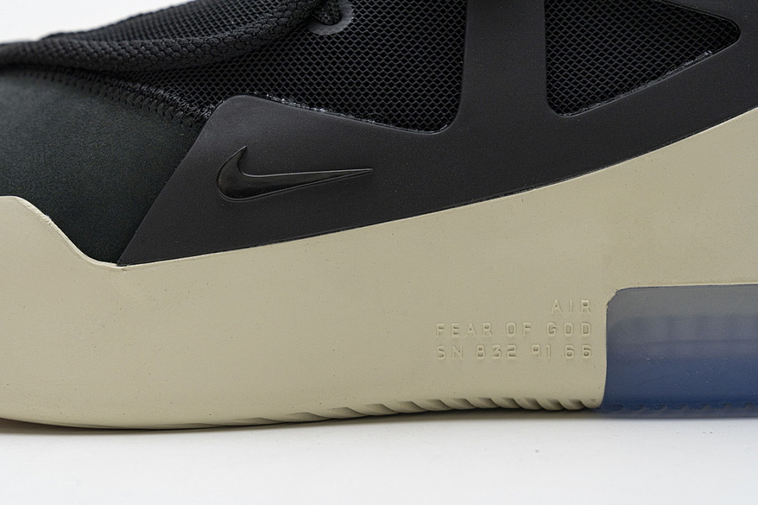 【EA0TS】FOG联名黑白 耐克篮球鞋 Fear Of God 1 x Nike Air "Black" AR4237-001