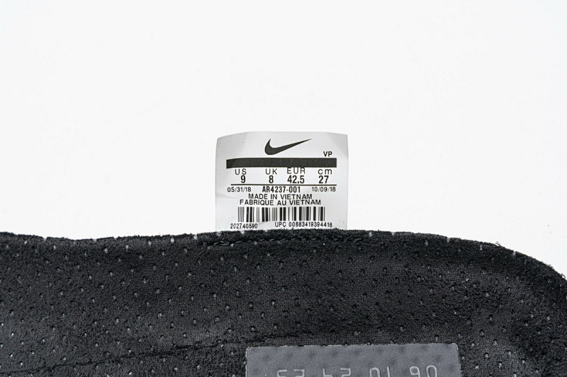 【EA0TS】FOG联名黑白 耐克篮球鞋 Fear Of God 1 x Nike Air "Black" AR4237-001