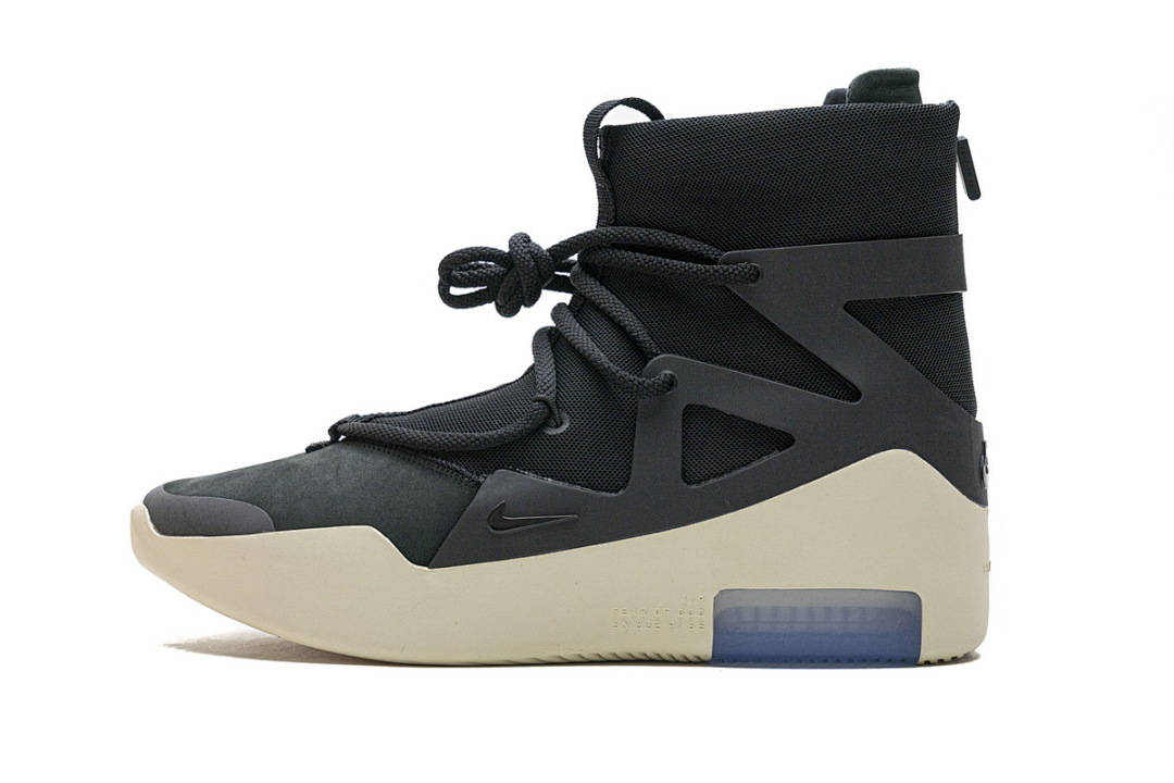 【EA0TS】FOG联名黑白 耐克篮球鞋 Fear Of God 1 x Nike Air "Black" AR4237-001