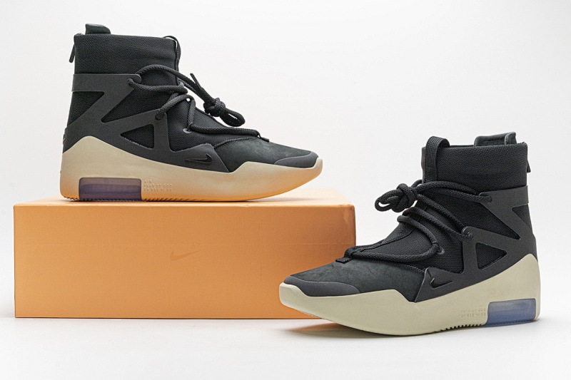 【EA0TS】FOG联名黑白 耐克篮球鞋 Fear Of God 1 x Nike Air "Black" AR4237-001