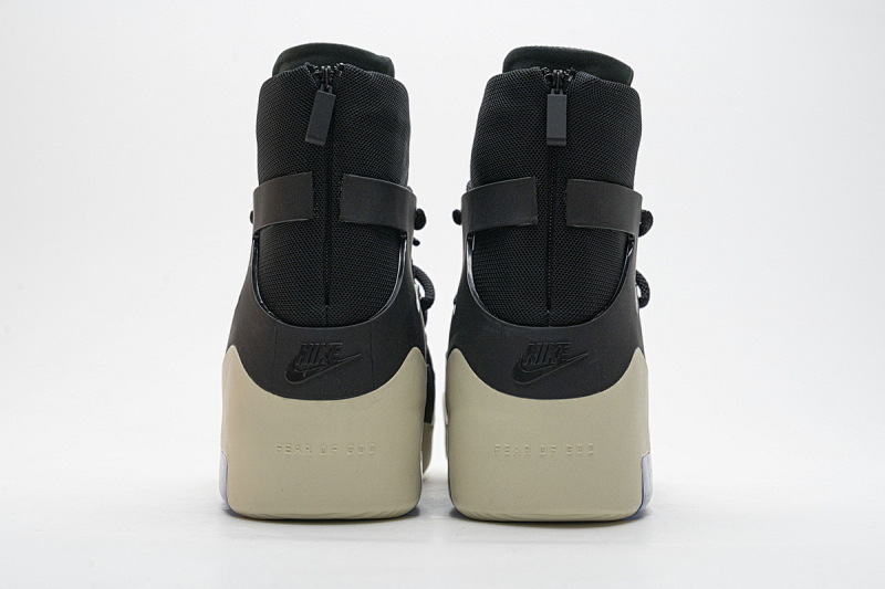 【EA0TS】FOG联名黑白 耐克篮球鞋 Fear Of God 1 x Nike Air "Black" AR4237-001