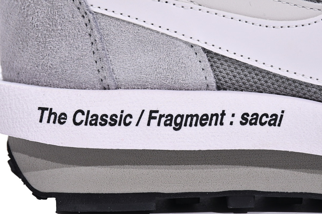【BA0PB】联名灰白 耐克华夫 DH2684-001 Fragment Design x sacai x Nike LDWaffle Light Smoke Gre