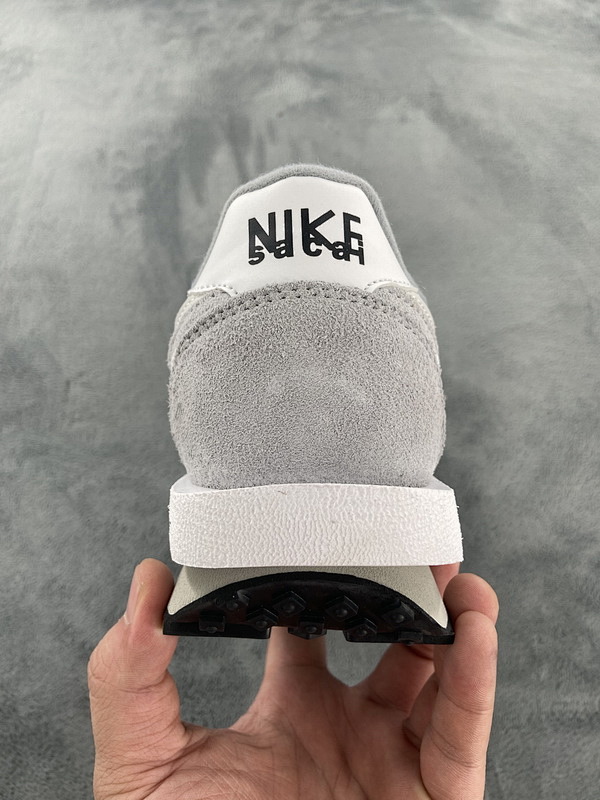 【BA0PB】联名灰白 耐克华夫 DH2684-001 Fragment Design x sacai x Nike LDWaffle Light Smoke Gre