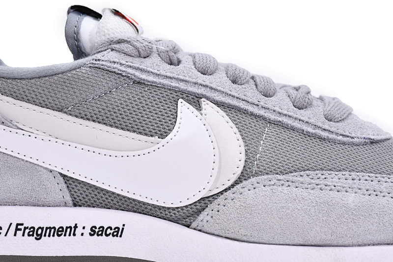 【BA0PB】联名灰白 耐克华夫 DH2684-001 Fragment Design x sacai x Nike LDWaffle Light Smoke Gre