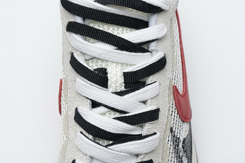 【BA3PB】PB米白红 纯原版耐克华夫3代跑鞋 CV1363-100 Sacai x Nike Pegasua Vaporfly Villain Grey Blue Red
