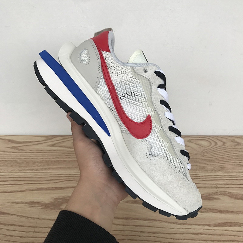 【BA3PB】PB米白红 纯原版耐克华夫3代跑鞋 CV1363-100 Sacai x Nike Pegasua Vaporfly Villain Grey Blue Red