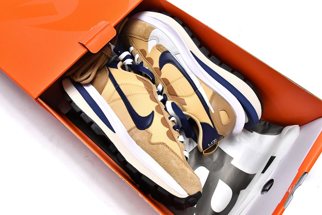 yupoo_391867_646d40e9.jpg 【BA3PB】PB卡其 耐克华夫3代跑鞋 DD1875-200 Sacai x Nike VaporWaffle Sesame and Blue Void