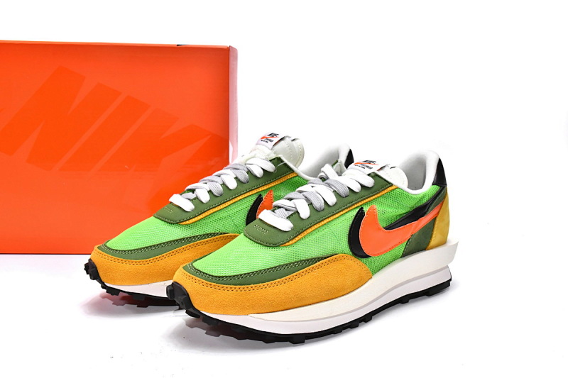 yupoo_391946_49b47d7c.jpg 【BA0PB】300橙色 TOP版耐克华夫跑鞋 BV0073-300 Sacai x Nike LDV Waffle Green Gusto